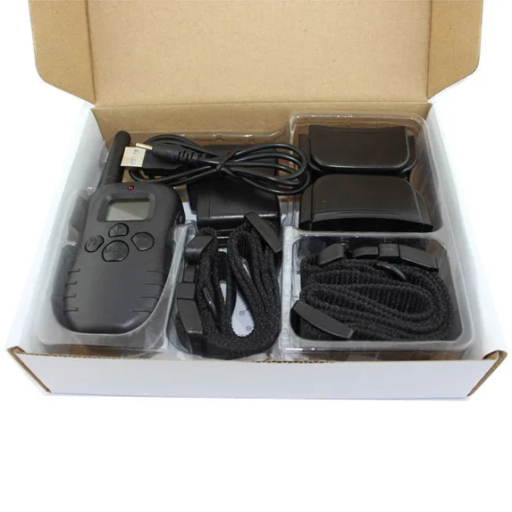 Тренировочный ошейник для собак перезаряжаемый водонепроницаемый с ЖК дисплеем