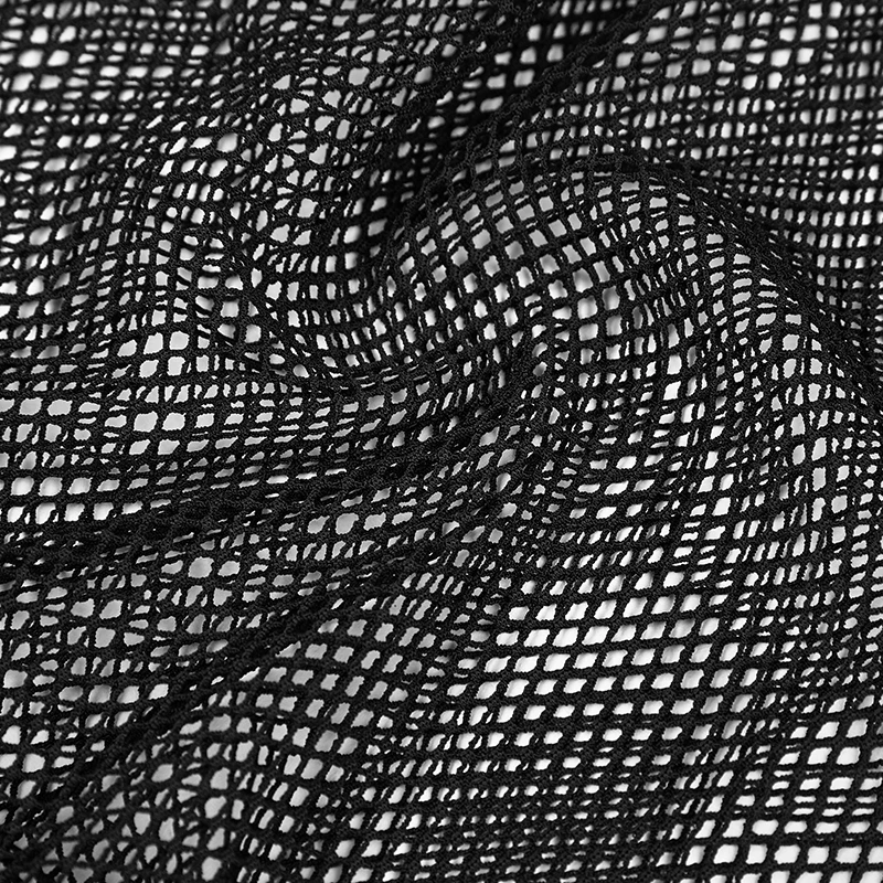 Женская футболка с капюшоном черная облегающая длинным рукавом и пряжкой |