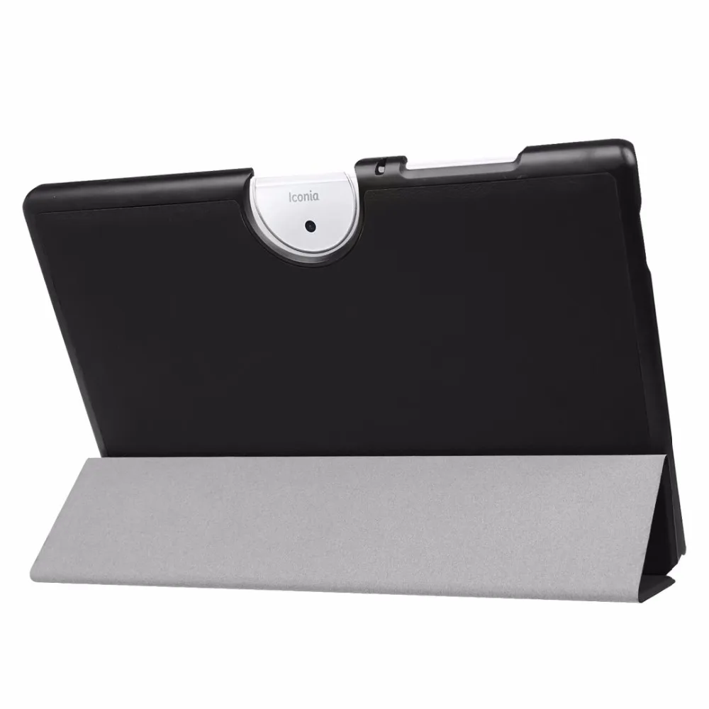 Роскошный Ультратонкий кожаный чехол-книжка с магнитной подставкой для Acer Iconia One