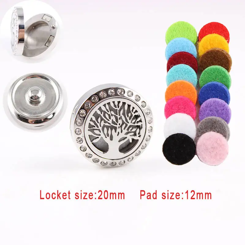 Аромараспылитель дерева жизни медальон 18 мм кнопка для ювелирных изделий сделай