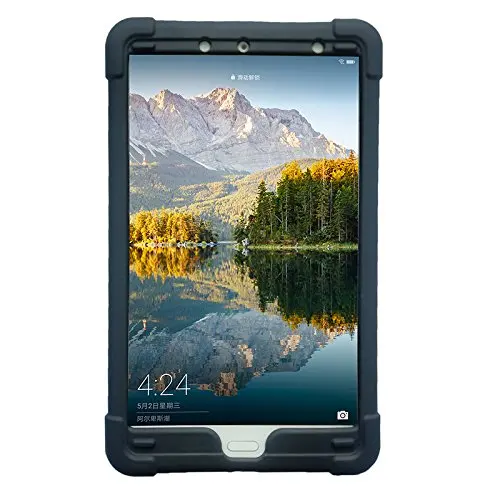 Black Подпрыгивающий чехол для huawei MediaPad M5 8,4 Вт, эластичный чехол для huawei M5, чехол для модели SHT-AL09/W09, 8,4 дюймов, чехол-бампер для планшета - Цвет: Black