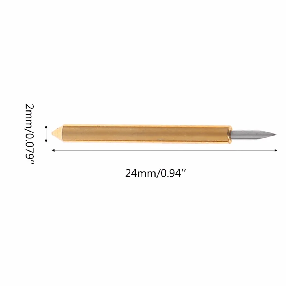 

5Pcs Lettering Blades Cutting Plotter For Cutter Replacements 12.7x2.3mm
