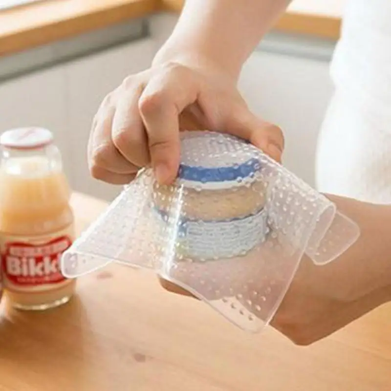 Силиконовая пленка для чаши многоразовая пищевая фруктов Экологичная кухонная