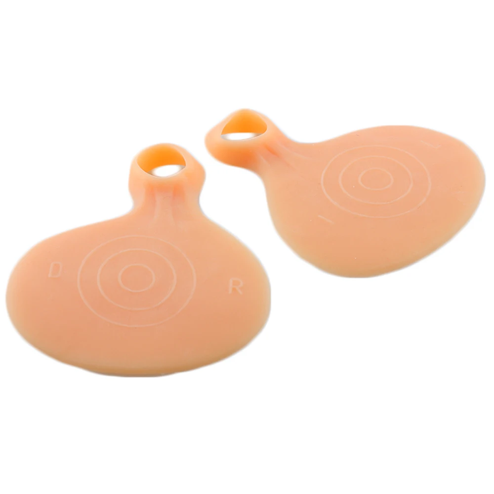 1 пара Нескользящие мягкие белые новые ортопедические гелевые плюсневые больные