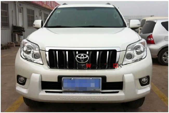 CCD HD Автомобильная фронтальная камера для Toyota Prado 150 Land Cruiser Камера Переднего Вида положительное изображение водонепроницаемая