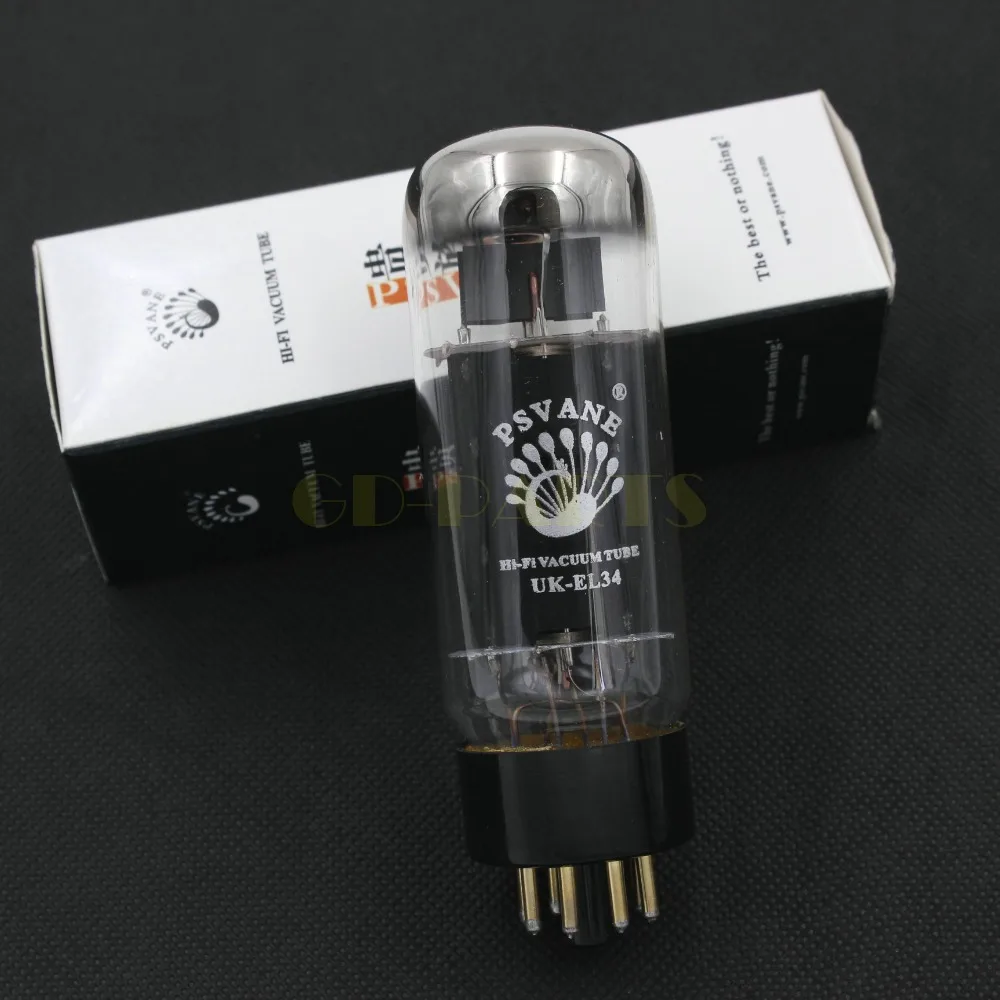 1 подобранная пара PSVANE HiFi uk el34 вакуум Мощность трубы Великобритания вкус звук