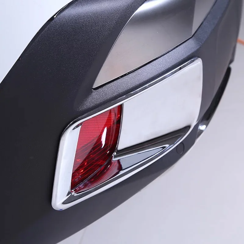 Для peugeot 3008 2 шт ABS хром передняя и задняя фара противотуманная крышка отделка
