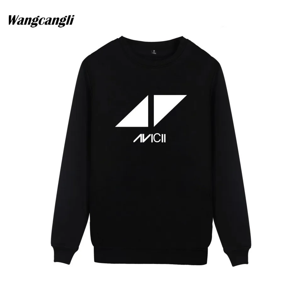 Толстовки DJ avicii для мужчин и женщин Повседневная Толстовка с длинным рукавом