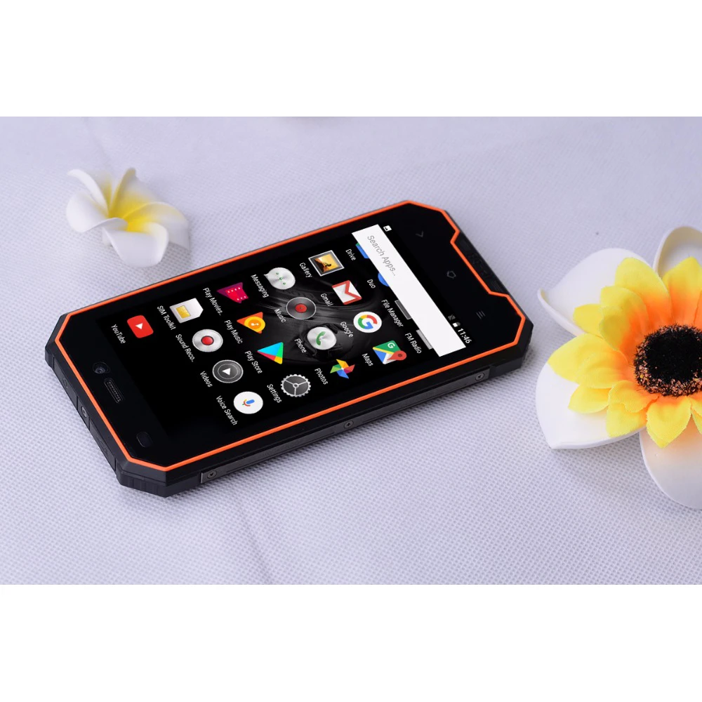 Blackview BV4000 Pro Android 7 0 4 ядра водонепроницаемый смартфон с IP68 &quotHD ГБ 2 + 16 мобильный
