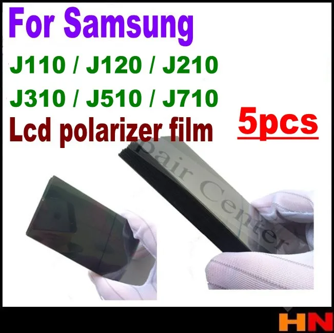 5 шт. для Samsung J110 J120 J210 J310 J510 J710 пленка поляризационная световая пленка|film