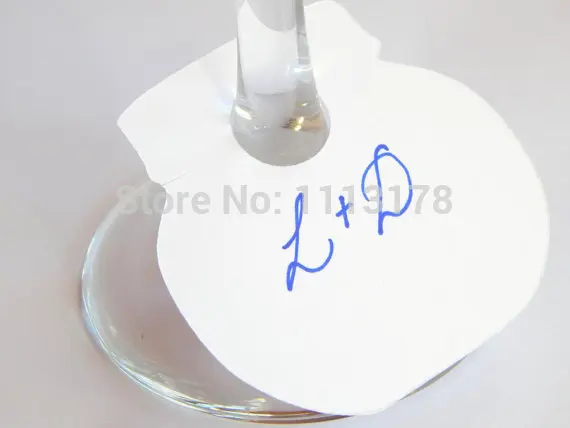 Недорогой кувшин бирки подвески для Винных Бокалов маркеры этикеток украшения