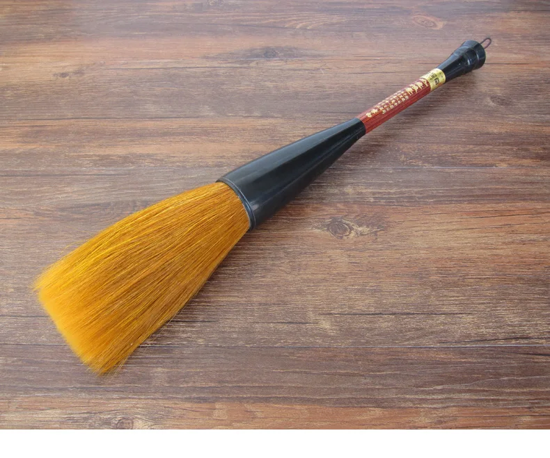 Ультра большая кисть в форме хоппера, кисточки для письма, длинная ручка с ведром, обычный скрипт, Фестивальная раскраска, каллиграфия, ручка, кисть