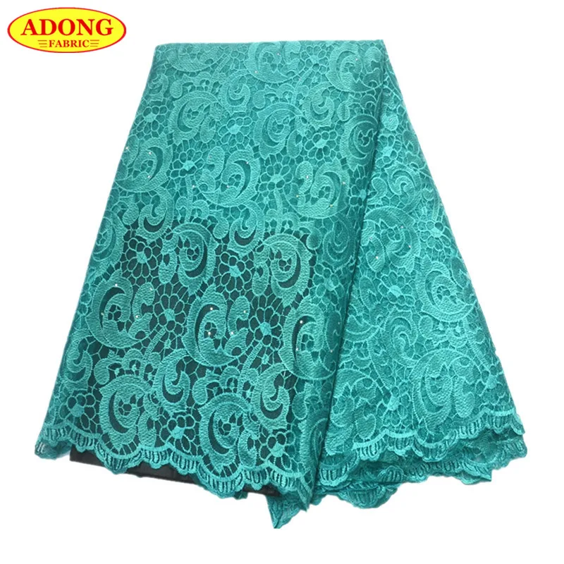 ADONG Nigerian lace fabric 2019 high quality embroidered African laces fabrics with stones french net for women party dress | Дом и сад