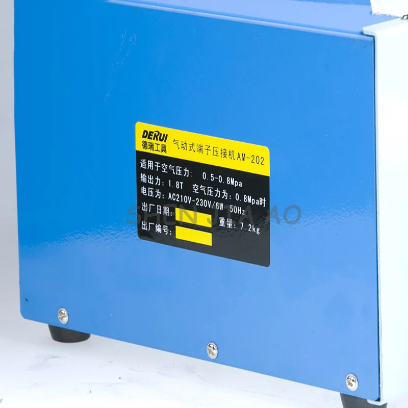 Пневматический терминал обжимной станок AM 201 пресс машина с счетчик цифрового