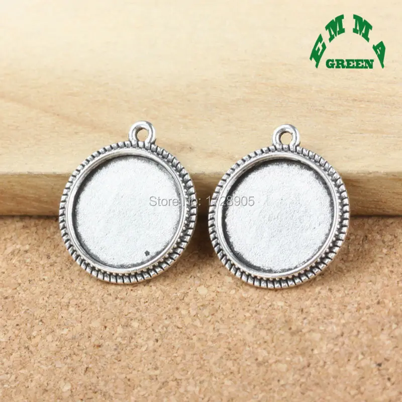 Подвеска основа для изготовления ювелирных изделий подвески рамки в форме