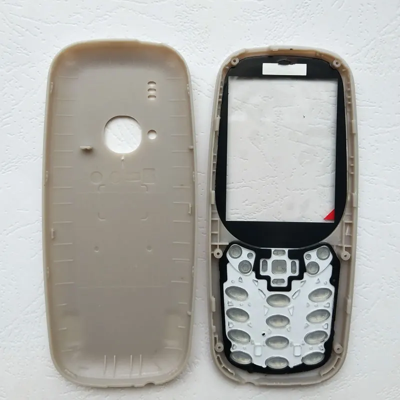 ZUGZUC пластиковый полный корпус чехол для Nokia 3310 полная задняя часть корпуса чехол+ рамка для лица+ клавиатура