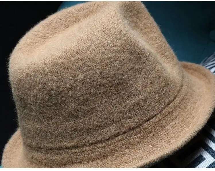 

Black Fedora Hat 2015 Trendy Gilt Letters Winter 100% Wool Hat British Retro Ladies Jazz Hats for Women men