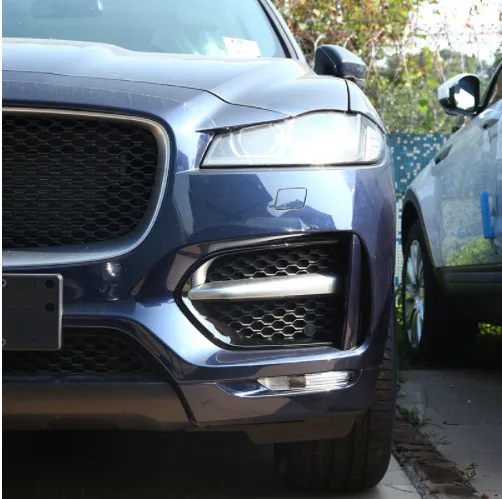 Для Jaguar F Pace R Sport X761 2016 2017 Стайлинг автомобиля ABS передний противотуманный