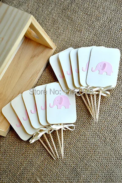 Недорогие медиаторы для торта в виде слона маленьких девочек-на день рождения