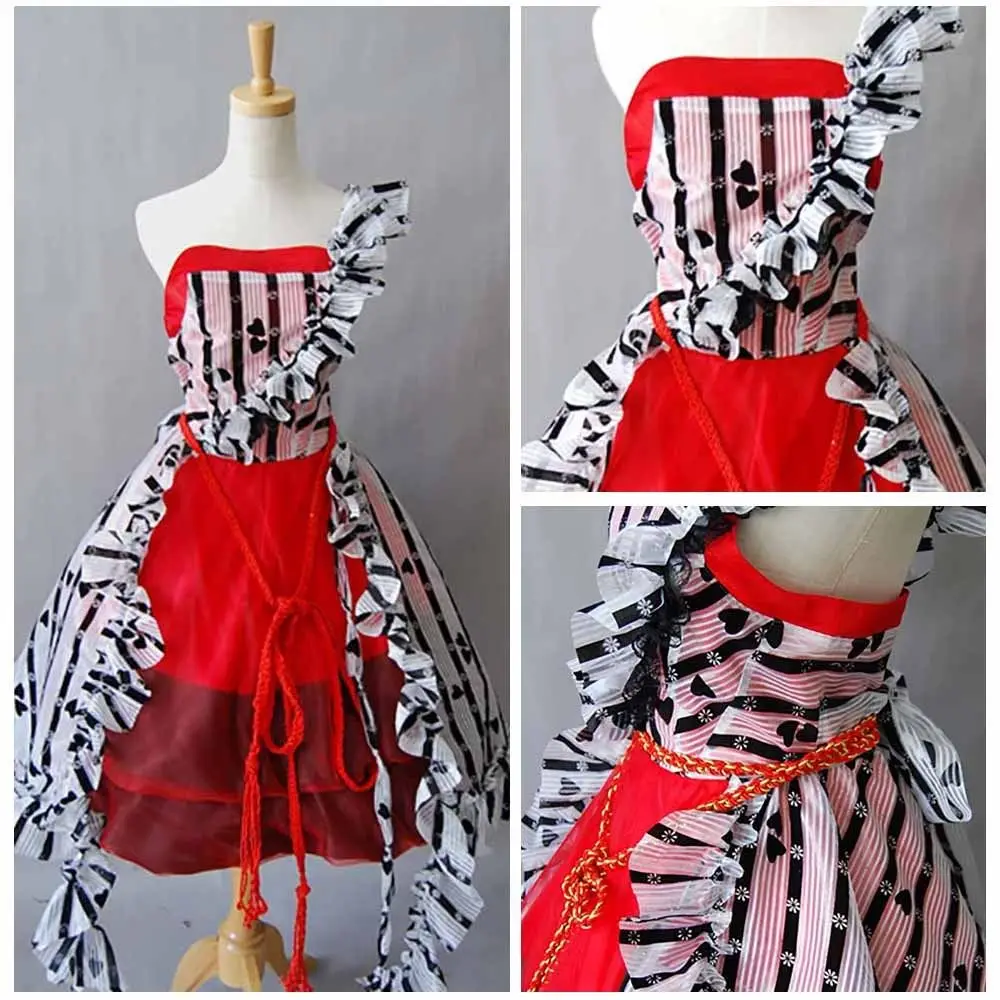 Красный вечерний наряд для костюмированной вечеринки Тима Бёртона Алисы в стране чудес|alice in|alice in wonderlandalice