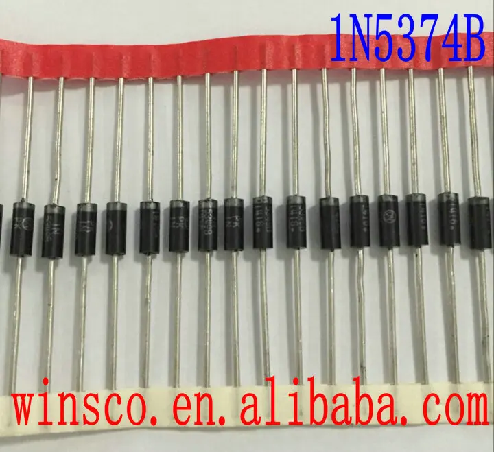 1N5374B 100% новый на диодный Зенер 75V 5W осевой 5374 100 шт./лот|zener 5w|zener diodezener diode 5w |