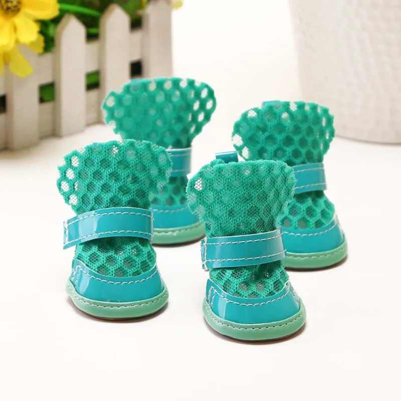 Летняя дышащая удобная обувь для щенков Уличная собак Спортивный Бюстгалтер с