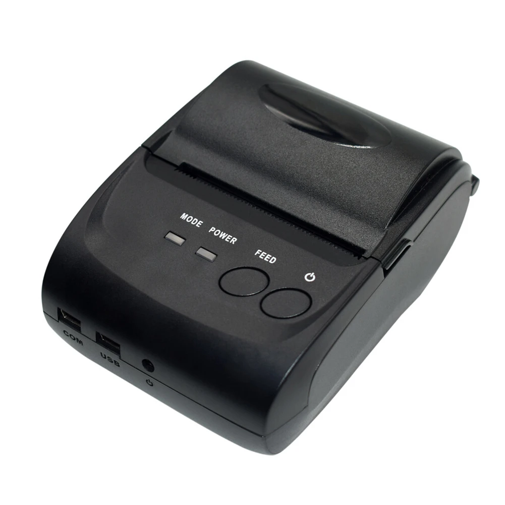 58 мм Карманный ярлык USB супермаркет чековый принтер ABS Bluetooth 4 0 Открытый