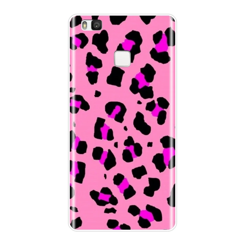 Чехол для телефона Huawei P20 Lite Pro P9 P10 Plus P Smart Luxury Leopard Силиконовая задняя крышка P8 Mini