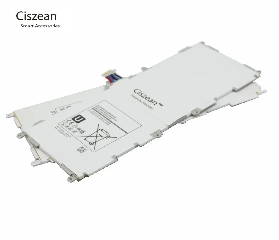 Ciszean 5 шт./лот 6800 мАч EB BT530FBC сменная батарея для планшета Samsung Galaxy Tab 4 10 1 &quotT530 T531 T535