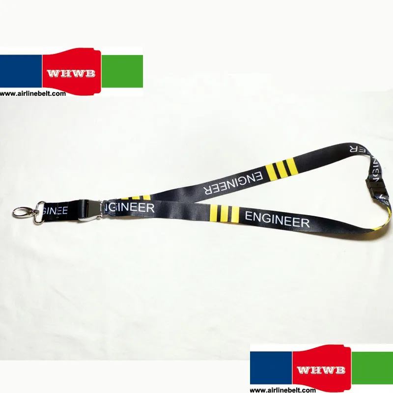Engineer -3bar-25mm Flags/Swiss/Engineer/Pilot Lufthansa/Airbus ремень безопасности Пряжка шейный ремень Слинг ремешок для RC пульт дистанционного управления - Цвет: Engineer -3bar-25mm