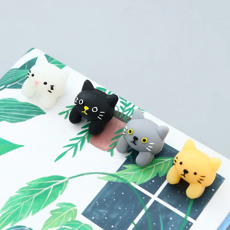 36 шт./лот Kawaii гелевые ручки для письма милый кот черные чернила авторучка офисные