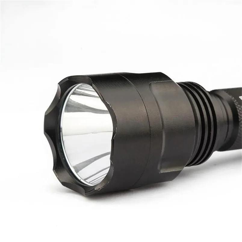 2017 5000Lm C8 CREE XM L T6 светодиодный 18650 фонарик 5 режимов тактисветильник Фокус оптовая