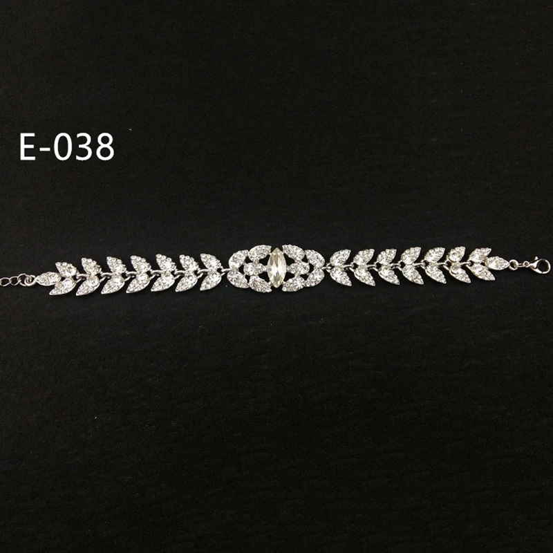 Европейский стиль преувеличены невесты Дисплей Браслет оставляет широкий