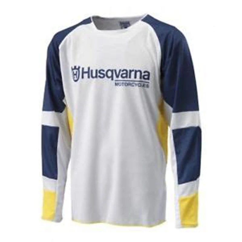 Новый для husqvarna Мотоцикл велосипед MTB нижние трикотажные изделия футболка с
