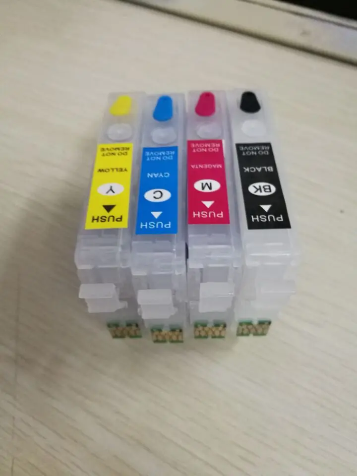 Многоразовый чернильный картридж einkstore T2971 T2964 для Epson XP231 xp431 xp241 XP 231 431 с чипом T296