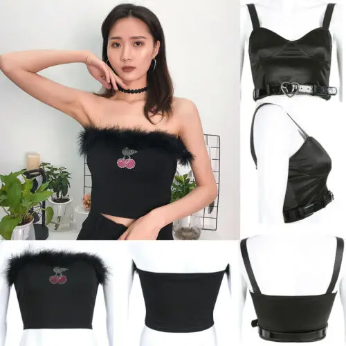 Женский бюстгальтер короткий топ на бретелях обёрточная бумага Bralet Топы Женский Вишневый спортивный бюстгальтер для фитнеса