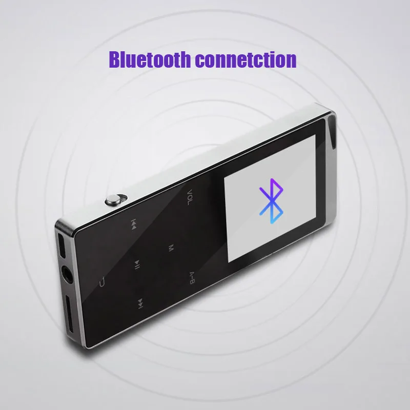 Роскошный Металлический mp4 плеер Bluetooth портативный тонкий MP3 MP4 медиаплеер 2 4