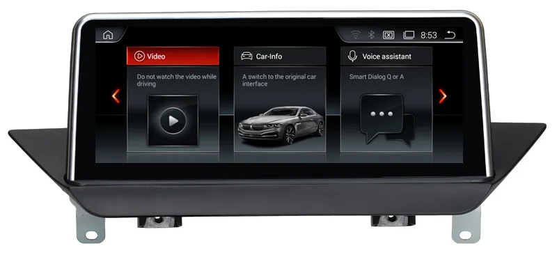 ID6 стиль 10 25 &quotчетырехъядерный Android 7 1 автомобильный DVD для BMW X1 E84 2010 2015 с Bluetooth 16 Гб
