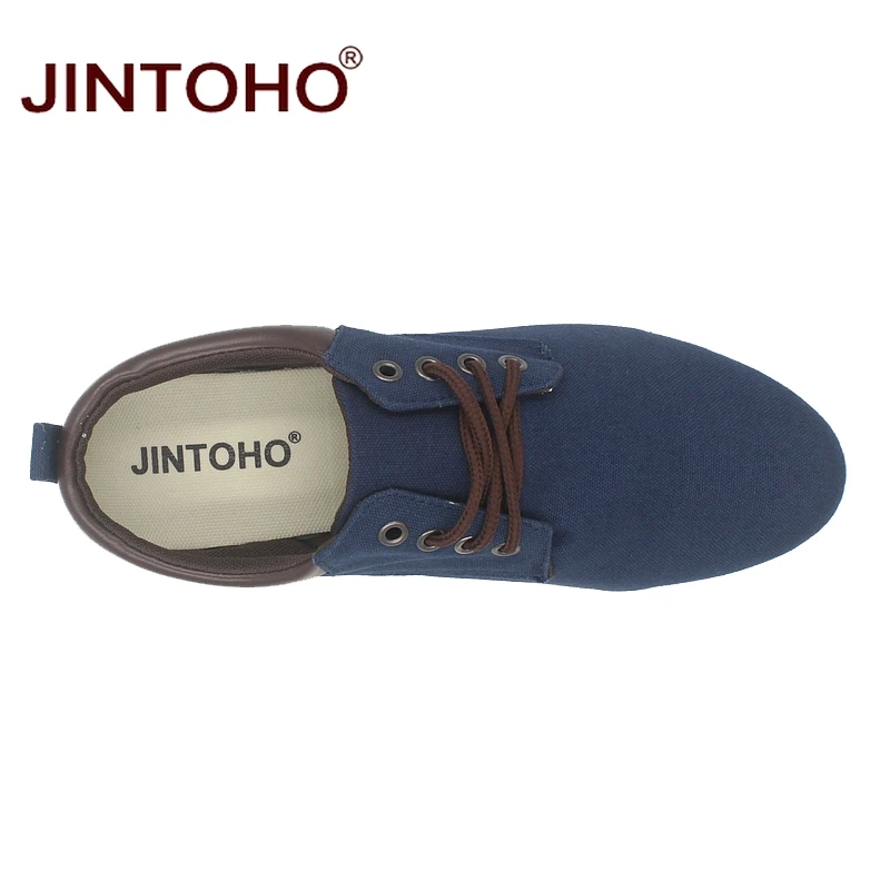 Jintoho/летние дышащие Для мужчин повседневная обувь модный бренд Мужская