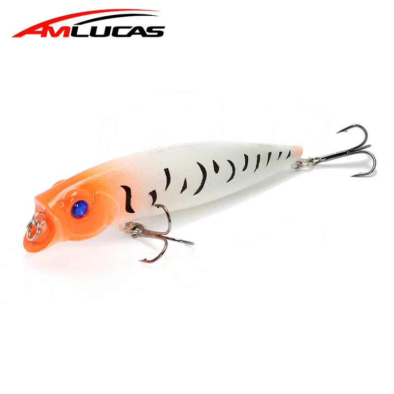 

Amlucas Popper Wobbler Fishing Lure 9cm 10.8g isca artificial Crankbait Wobblers Floating Fish Carp Pike Fishing Tackle WW225