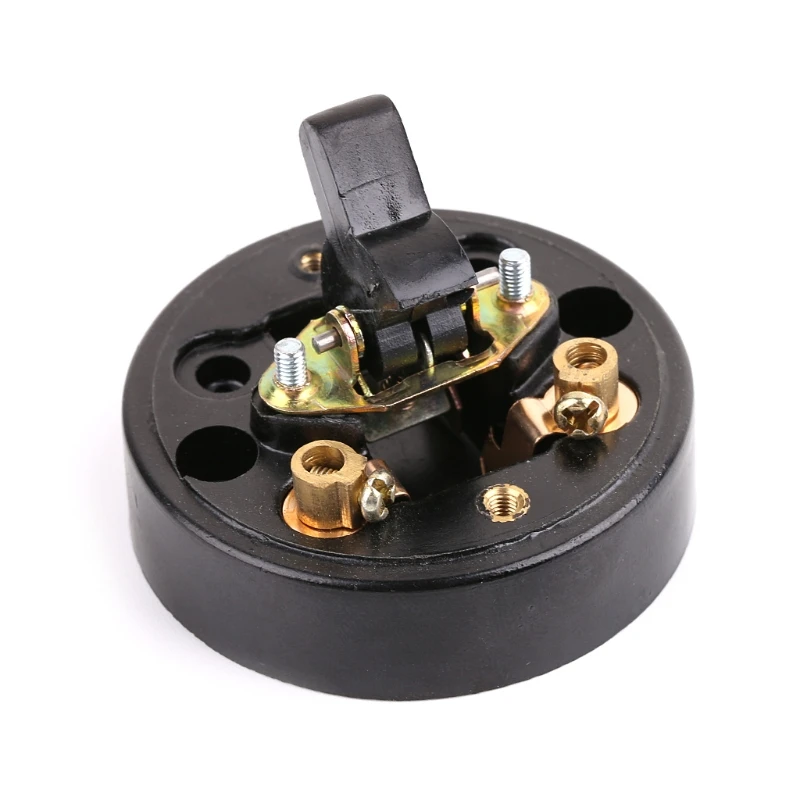 

Retro Single-control Switch Surface Mounted Wall Light Button Old-fashioned Retro Switch