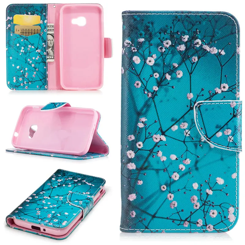Защитный чехол бумажник для Samsung Galaxy XCOVER 4 G390F кожаный книжка X Cover4