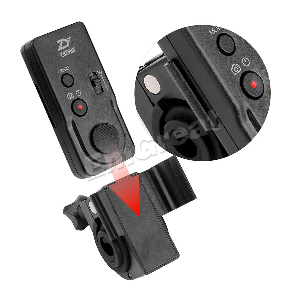 Zhiyun ZW-B02 Wireless Thumb Remote Controller for Crane Crane-M Smooth-II Smooth 3 Smooth-Q Rider-M Gimbal Stabilizer | Электроника