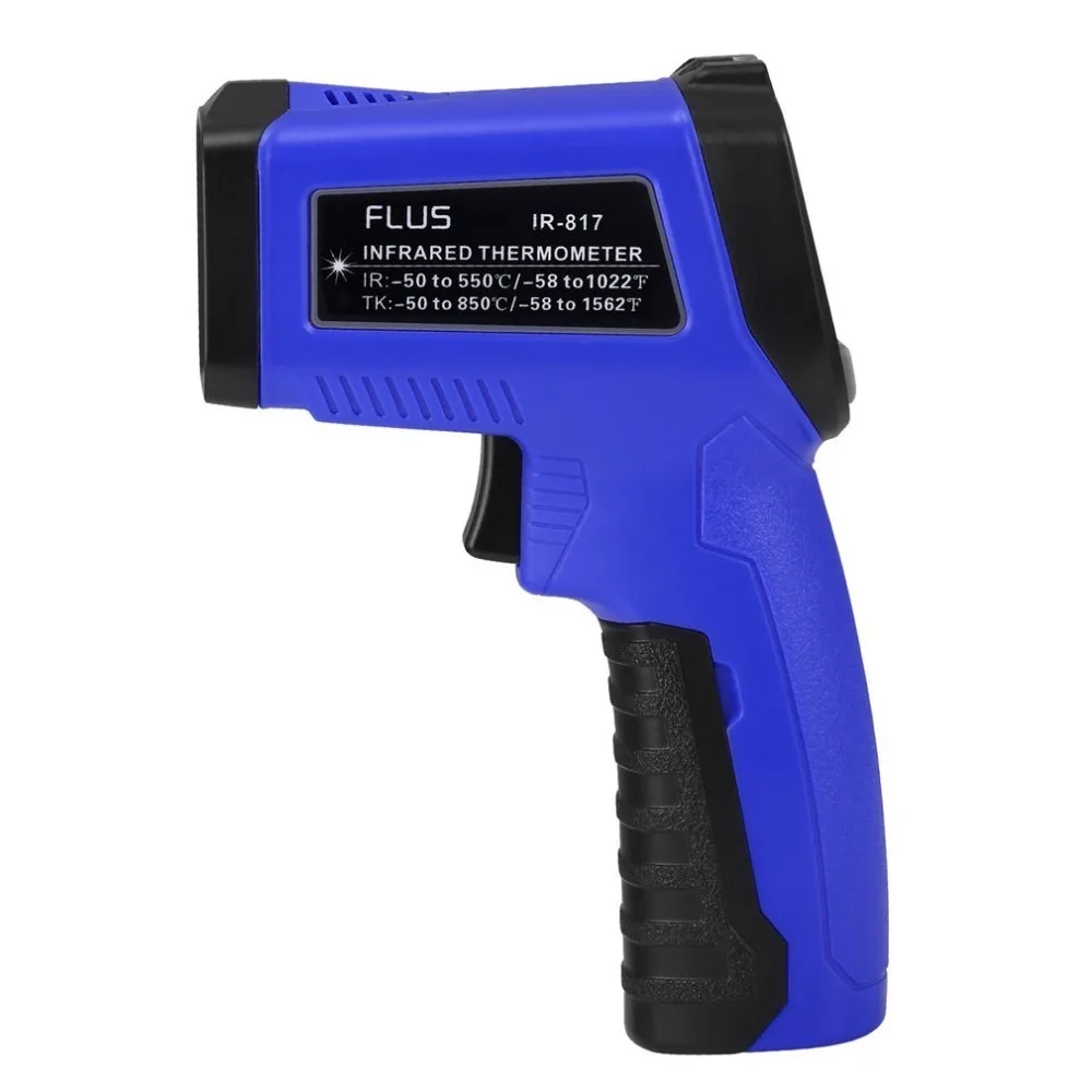 IR-817 Digital Display Infrared Thermometer Temperature Non-Contact Verification Measurement | Инструменты