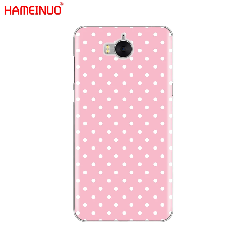 Чехол для мобильного телефона с узором в горошек huawei honor 3C 4X 4C 5C 5X 6 7 Y3 Y6 Y5 2 II Y560 Y7 2017