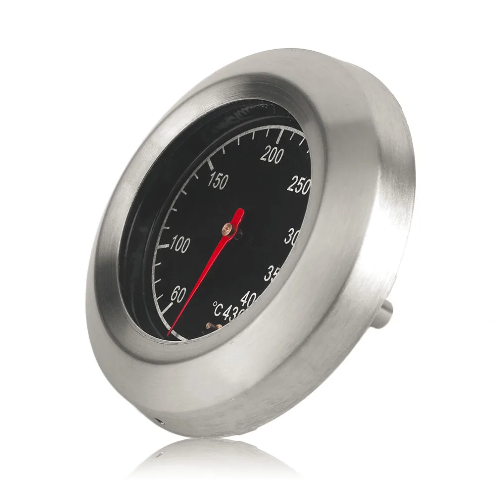 Круглый термометр из нержавеющей стали для приготовления пищи двойной