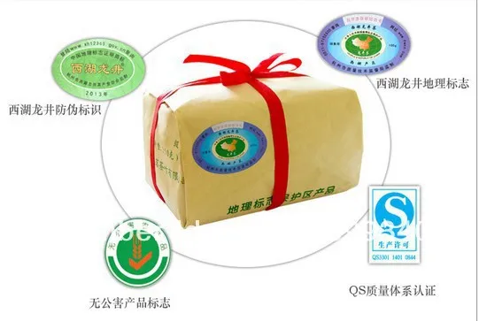 Promotion free shipping 2014 New Arrival Original tea Organic Xihu Dragon Well Brand Longjing Green Tea|tea light candles wholesale|teas green