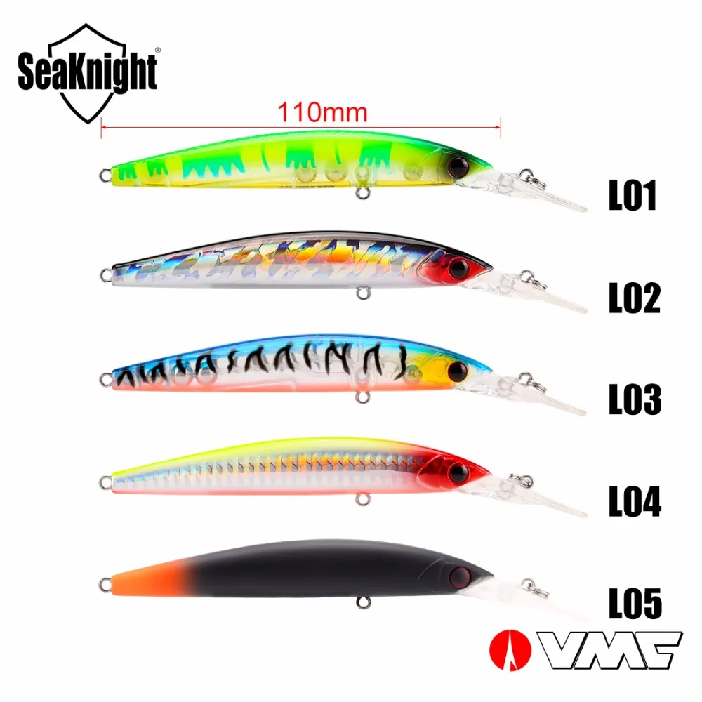 Рыболовная приманка SeaKnight Minnow SK045 1 шт. 16 3 г 11 см 0-2 5 м плавающая в виде гольяна с