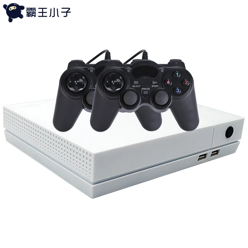 White HDGAME 1280P 4G ram Ретро игровая консоль Встроенный 800 игр 10 больших симуляторов домашний HDMI видео игровая консоль для NEOGEO CPS GBA PS1 - Цвет: White