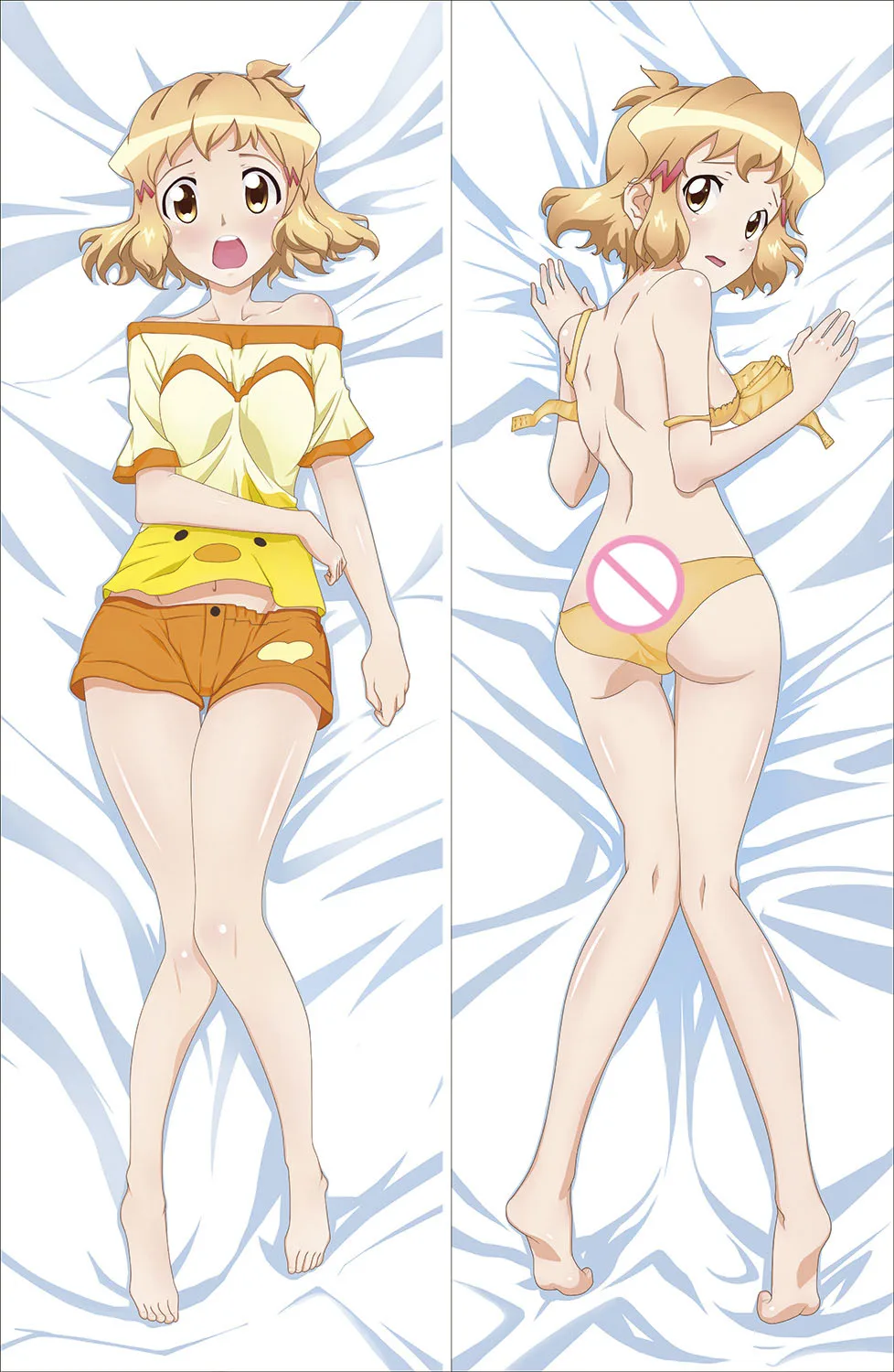 Наволочка для подушки MMF Senki Zessho Shinfogia Symphogear character Tsubasa Kazanari Chris Yukine Mary Cadenzavna Eve|body